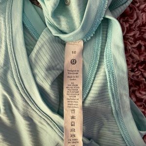 blue lululemon swifly tech tank top